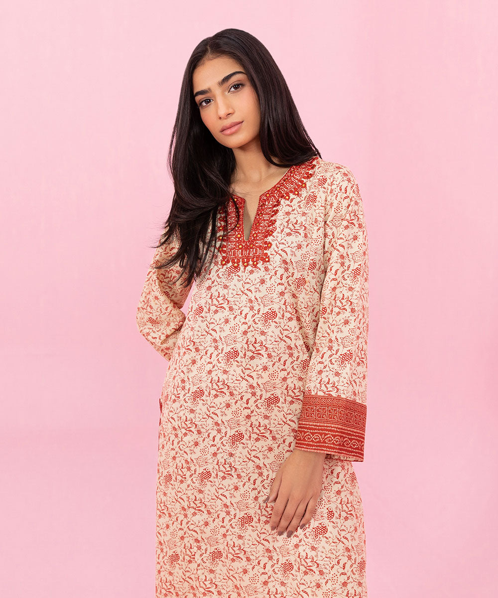 Sapphire - 2 Piece - Embroidered Cambric Suit