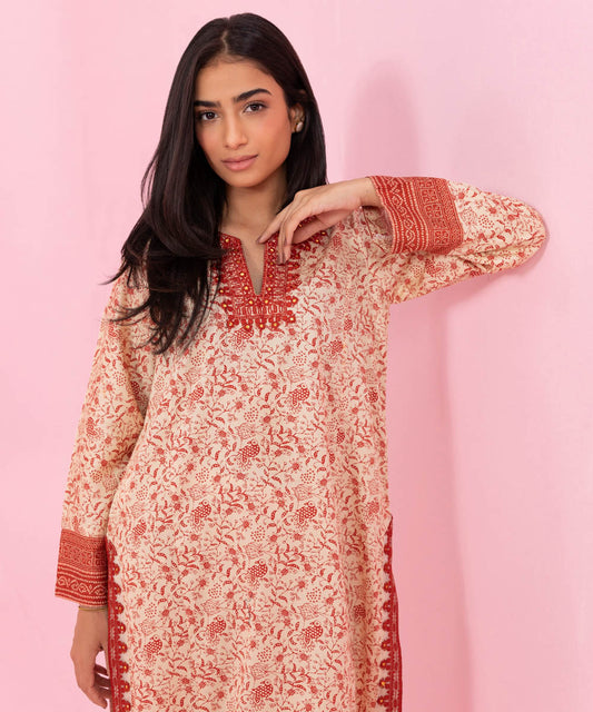 Sapphire - 2 Piece - Embroidered Cambric Suit