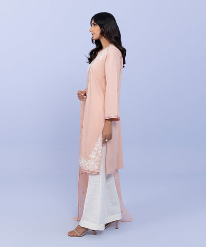 Sapphire - 2 Piece - Embroidered Cambric Suit