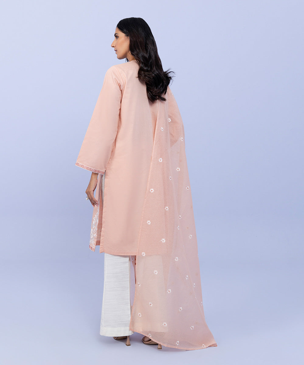 Sapphire - 2 Piece - Embroidered Cambric Suit