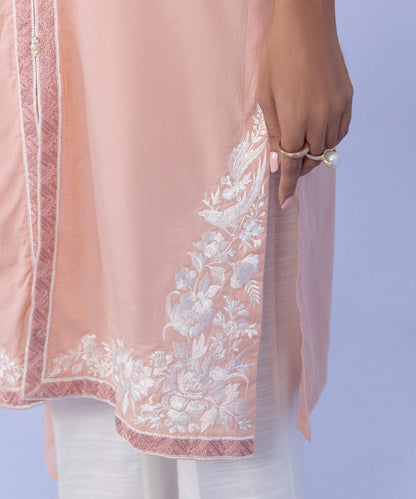 Sapphire - 2 Piece - Embroidered Cambric Suit