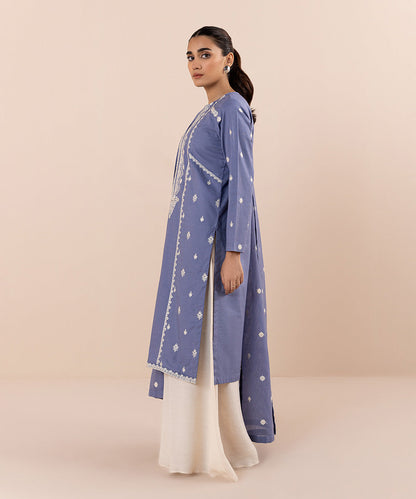 Sapphire - 2 Piece - Embroidered Jacquard Suit