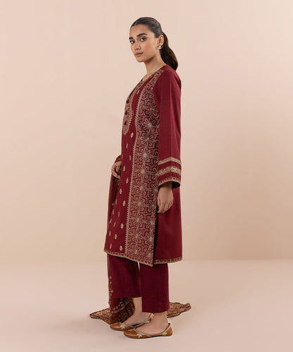 Sapphire - 2 Piece - Embroidered Jacquard Suit