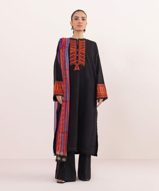 Sapphire - 2 Piece - Embroidered Jacquard Suit
