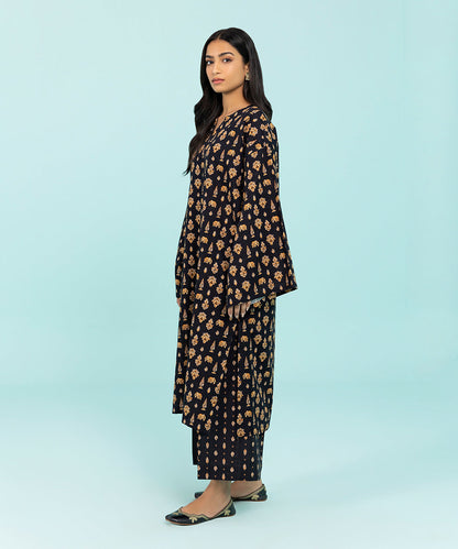 Sapphire - 2 Piece - Printed Khaddar Suit