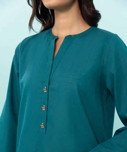 Sapphire - 2 Piece - Solid Khaddar Suit