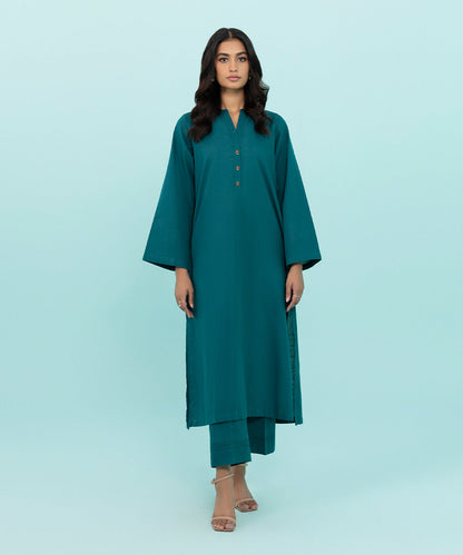 Sapphire - 2 Piece - Solid Khaddar Suit
