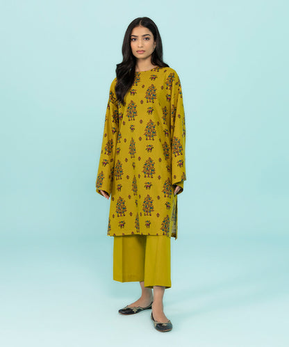 Sapphire - 2 Piece - Printed Khaddar Suit
