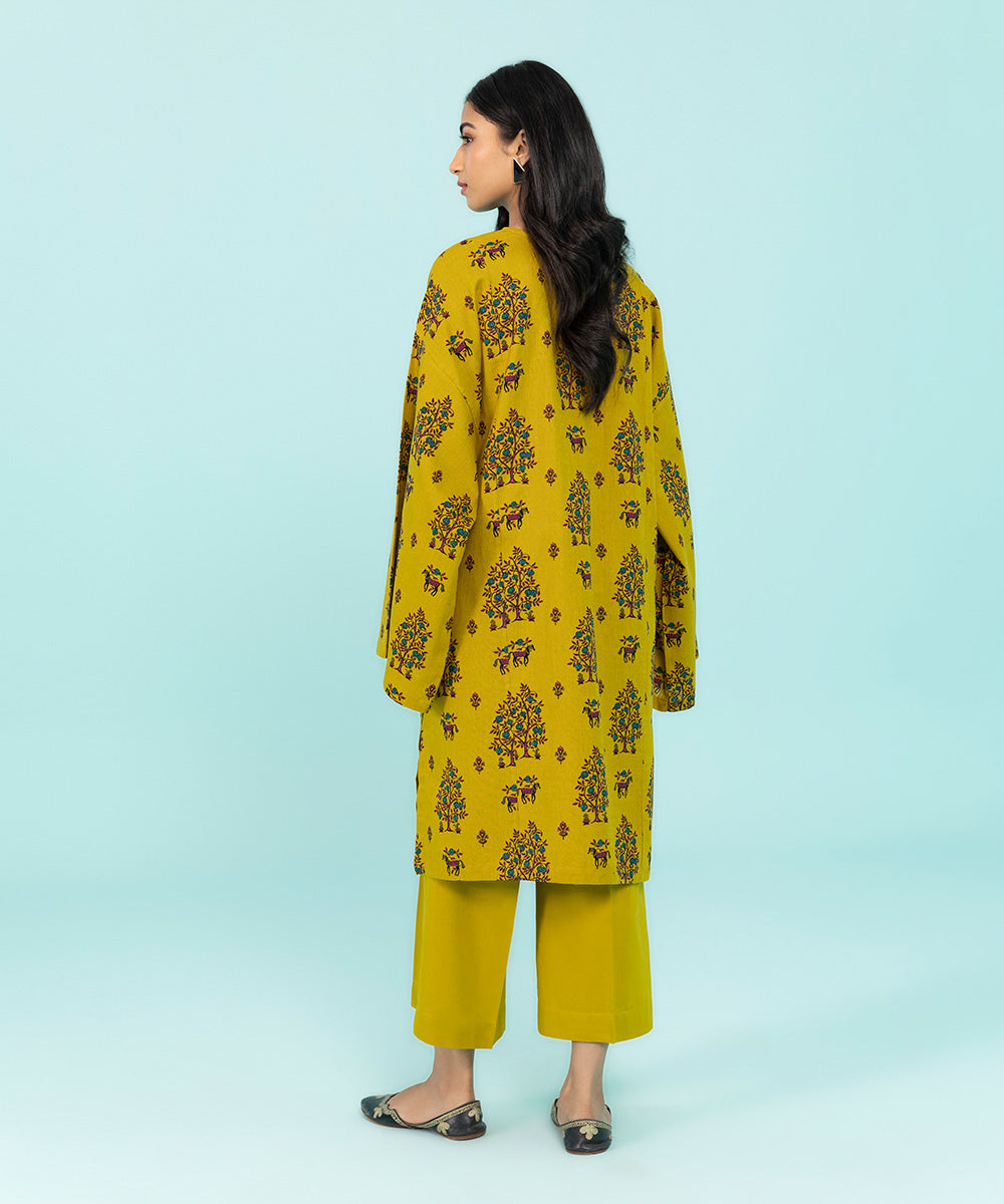 Sapphire - 2 Piece - Printed Khaddar Suit
