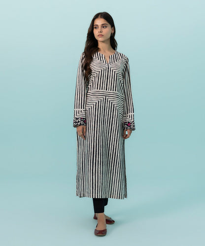 Sapphire - Printed Khaddar Shirt