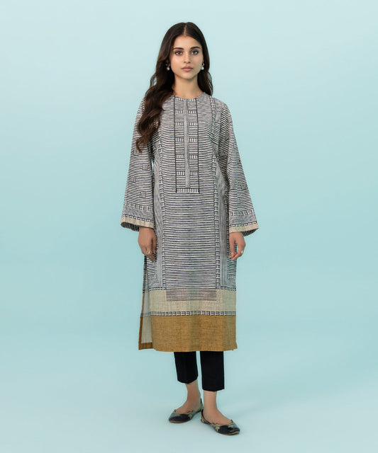 Sapphire - Printed Khaddar Shirt