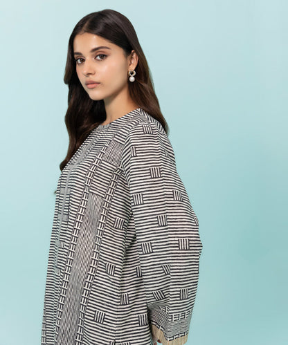 Sapphire - Printed Khaddar Shirt