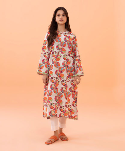 Sapphire - Printed Cambric Shirt