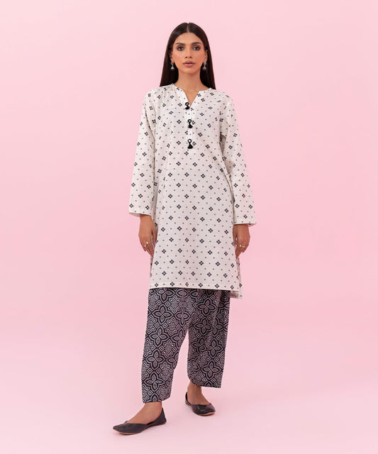 Sapphire - Printed Cambric Shirt