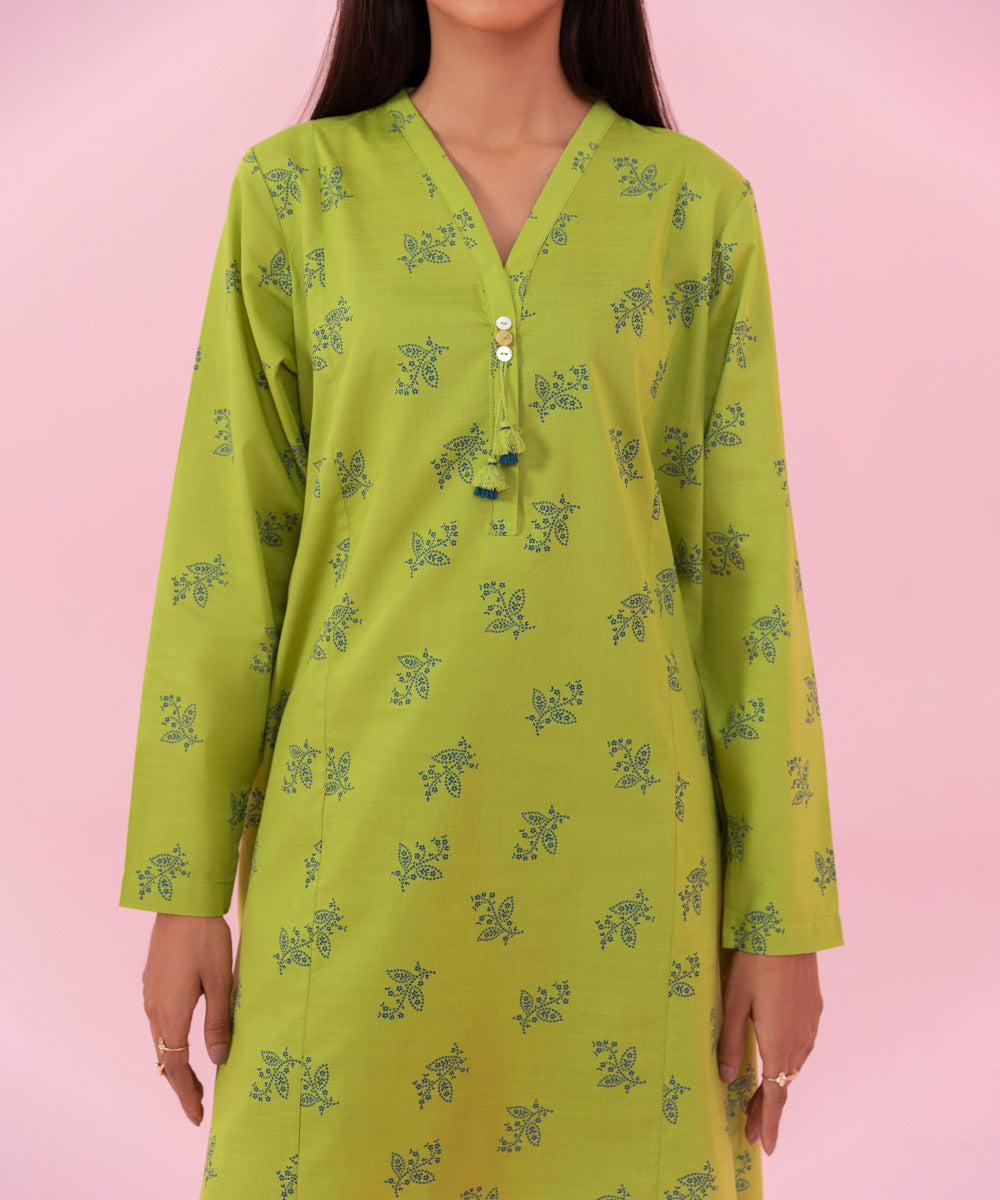 Sapphire - Printed Cambric Shirt