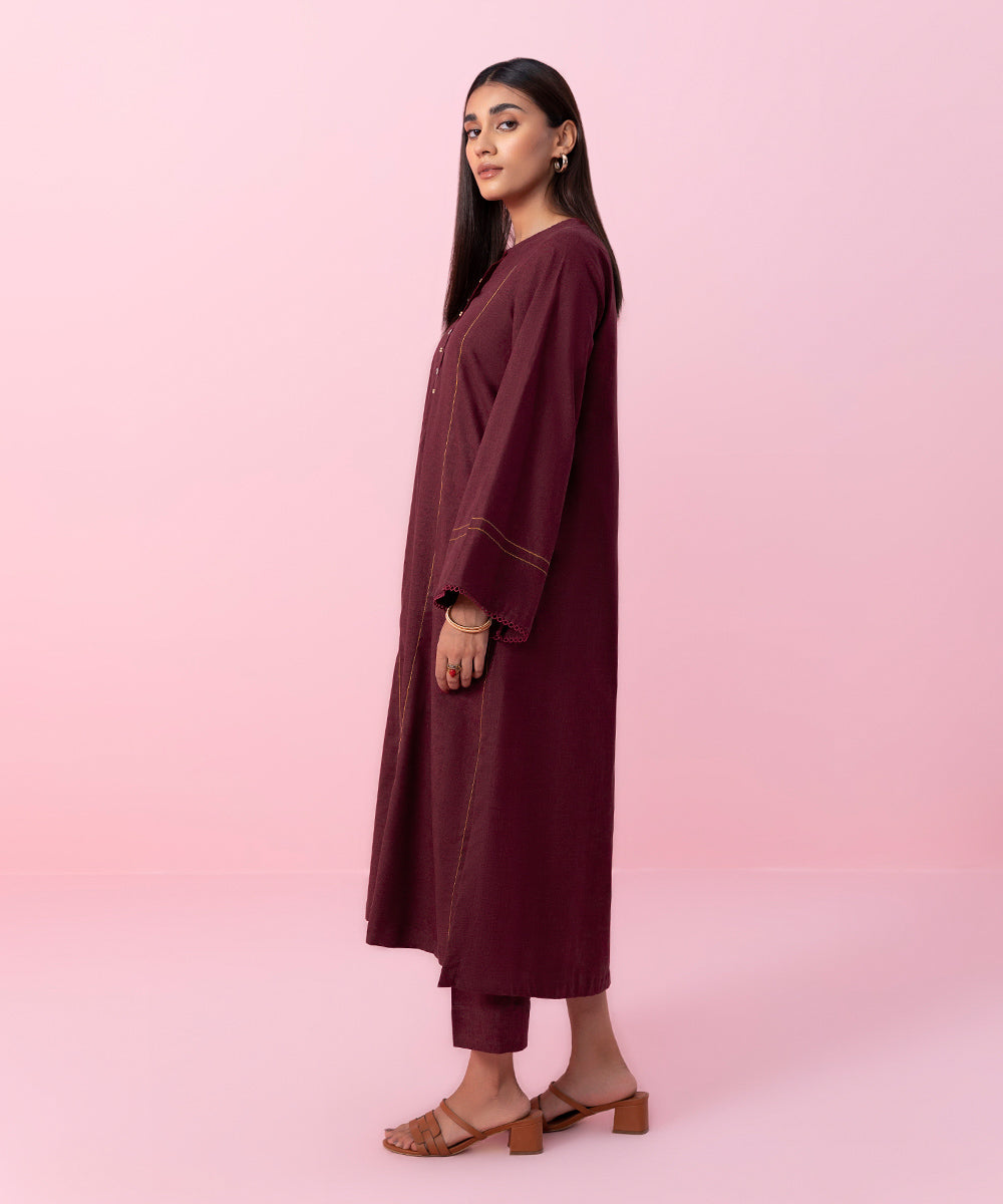 Sapphire - Solid Cotton Shirt