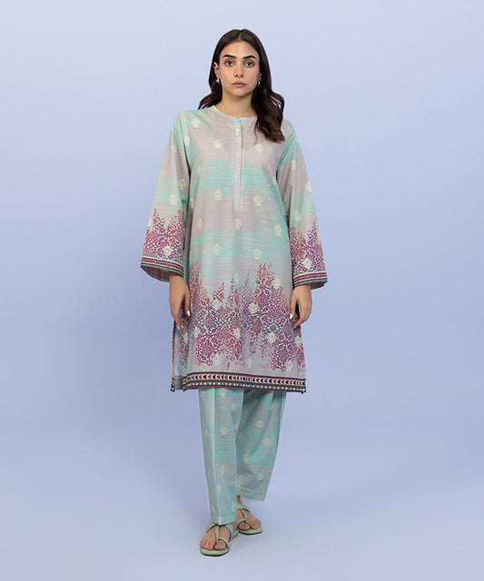 Sapphire - Printed Khaddar Shirt