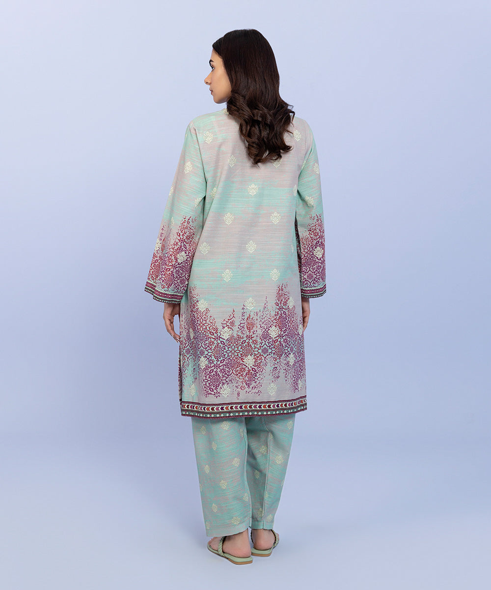 Sapphire - Printed Khaddar Shirt