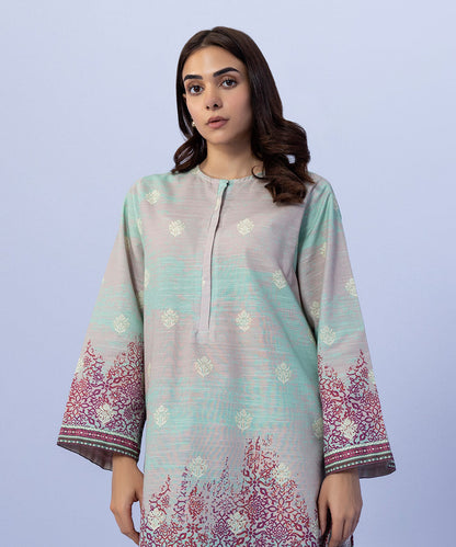 Sapphire - Printed Khaddar Shirt