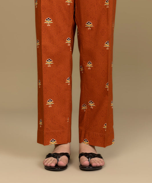 Sapphire - Printed Cotton Viscose Pants