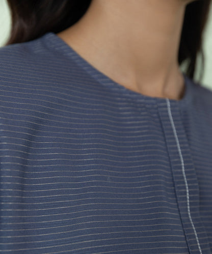 Sapphire - Solid Zari Khaddar Shirt