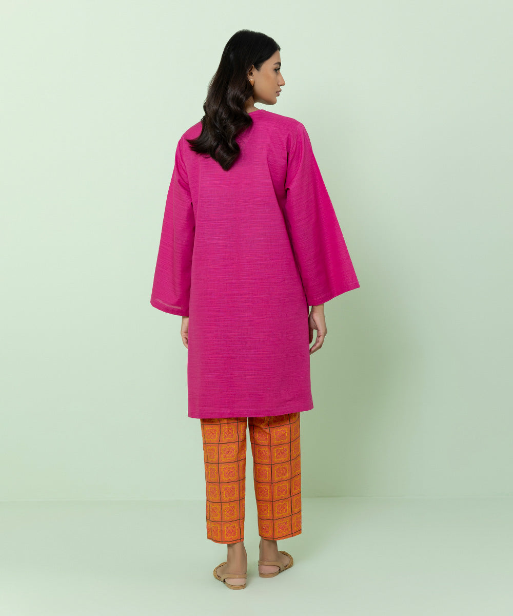 Sapphire - Solid Khaddar Shirt