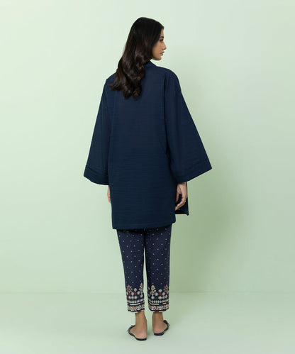 Sapphire - Solid Khaddar Shirt