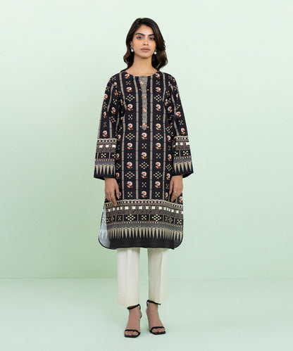 Sapphire - Printed Khaddar Shirt