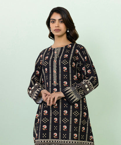 Sapphire - Printed Khaddar Shirt