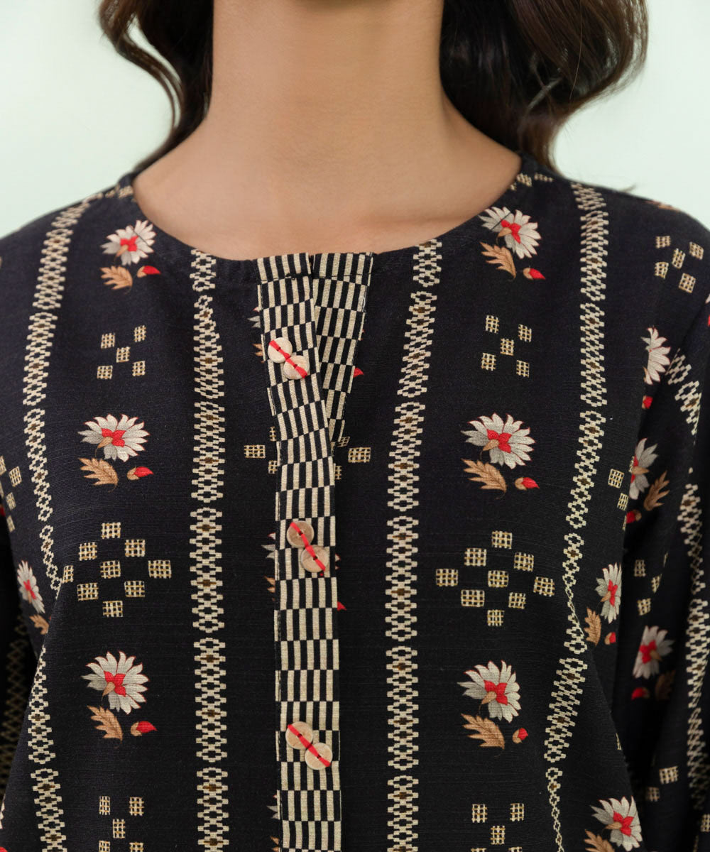 Sapphire - Printed Khaddar Shirt