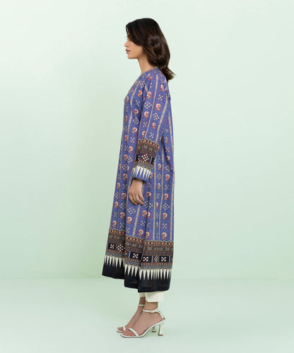 Sapphire - Printed Khaddar Shirt
