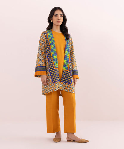 Sapphire - Printed Khaddar Jacket