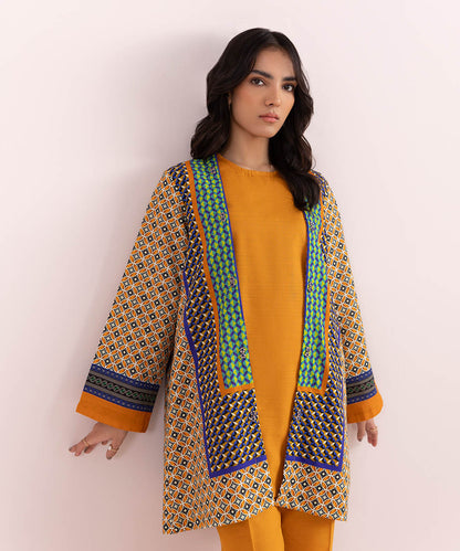 Sapphire - Printed Khaddar Jacket