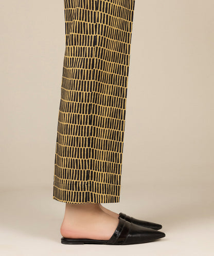 Sapphire - Printed Khaddar Straight Pants