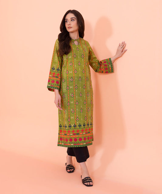 Sapphire - Printed Lawn Shirt