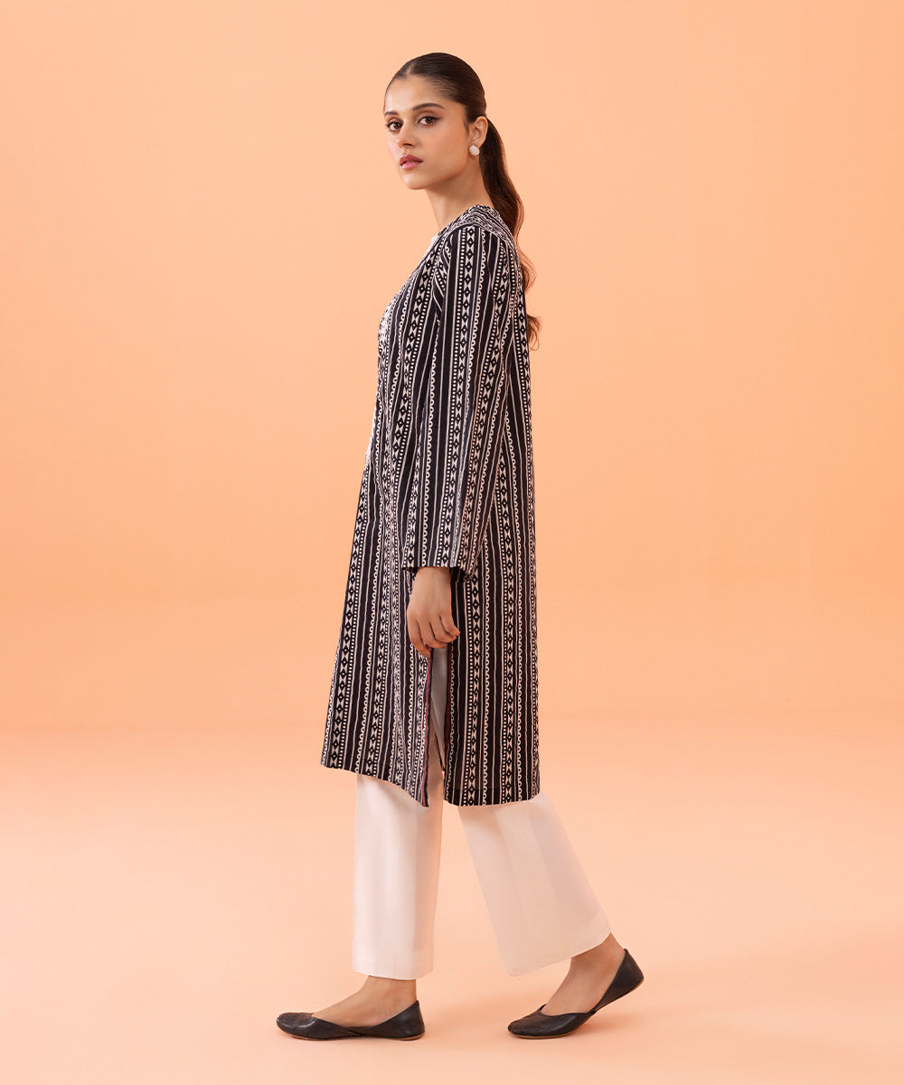 Sapphire - Embroidered Cambric Shirt