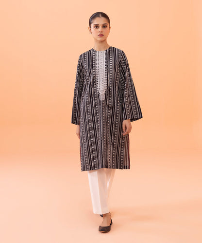 Sapphire - Embroidered Cambric Shirt