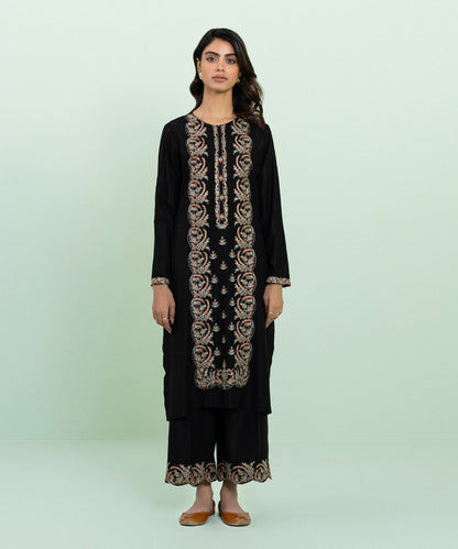 Sapphire - Embroidered Cottel Shirt