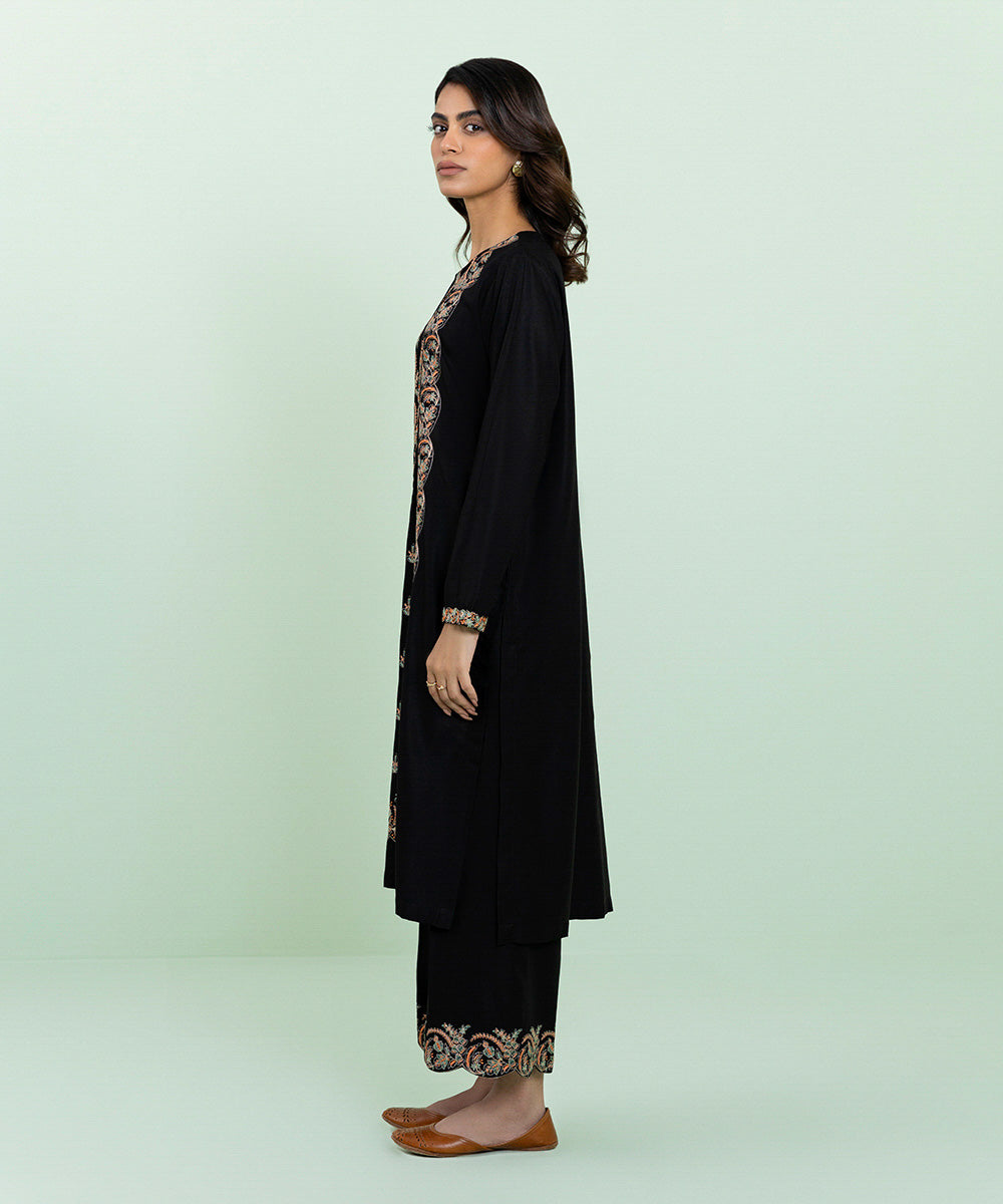 Sapphire - Embroidered Cottel Shirt