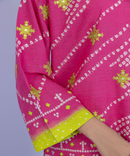 Sapphire - Embroidered Chunri Shirt