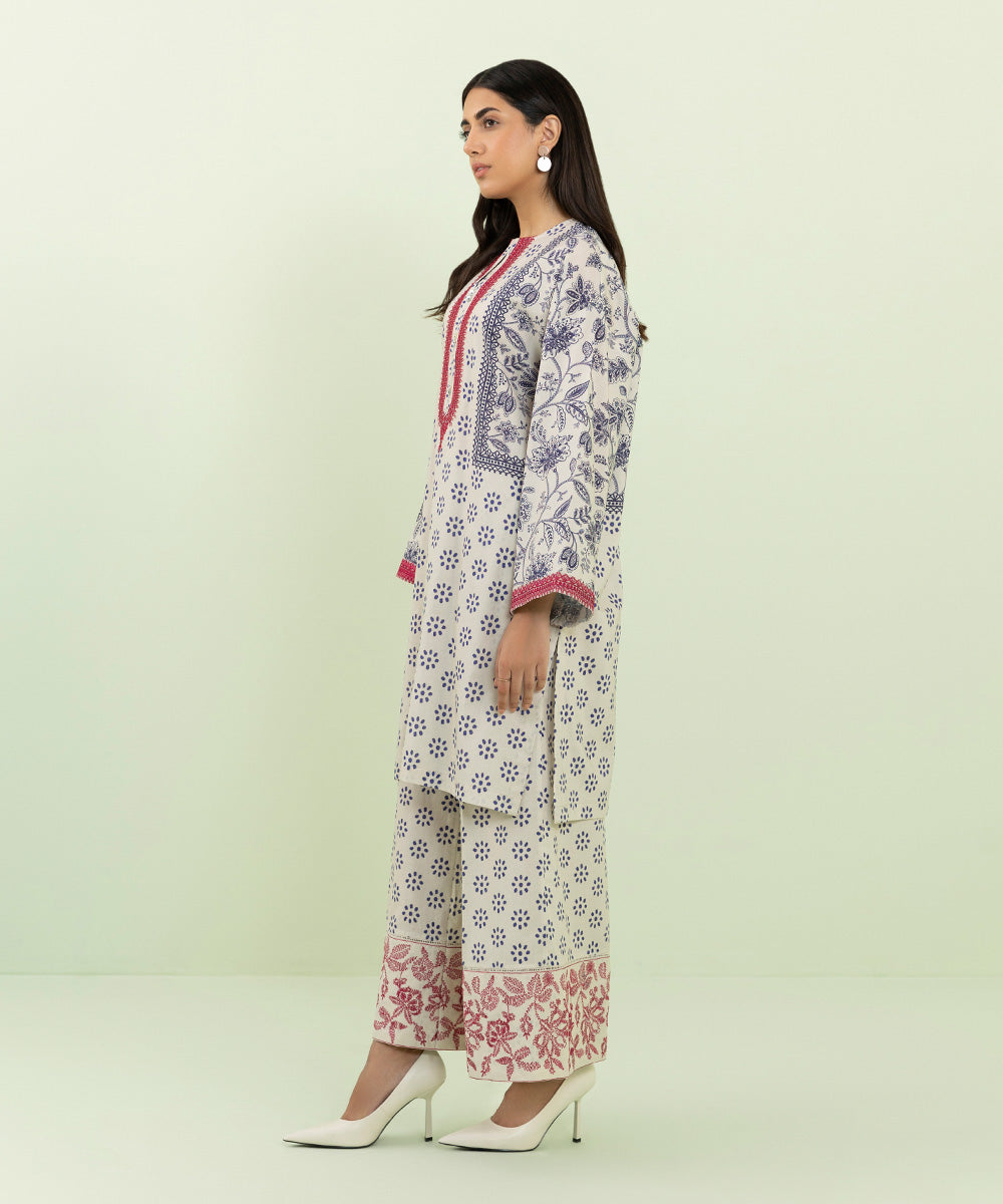 Sapphire - Embroidered Cotton Viscose Shirt