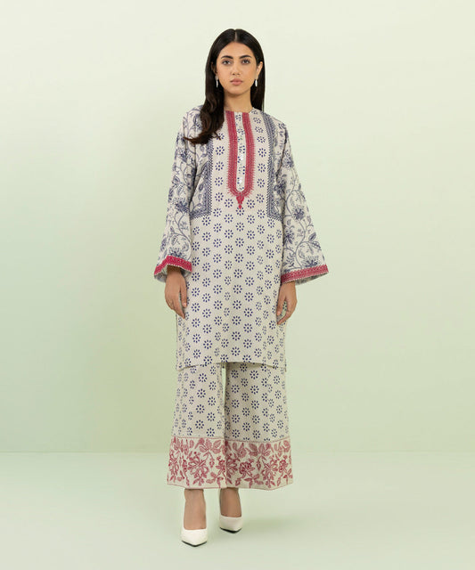 Sapphire - Embroidered Cotton Viscose Shirt