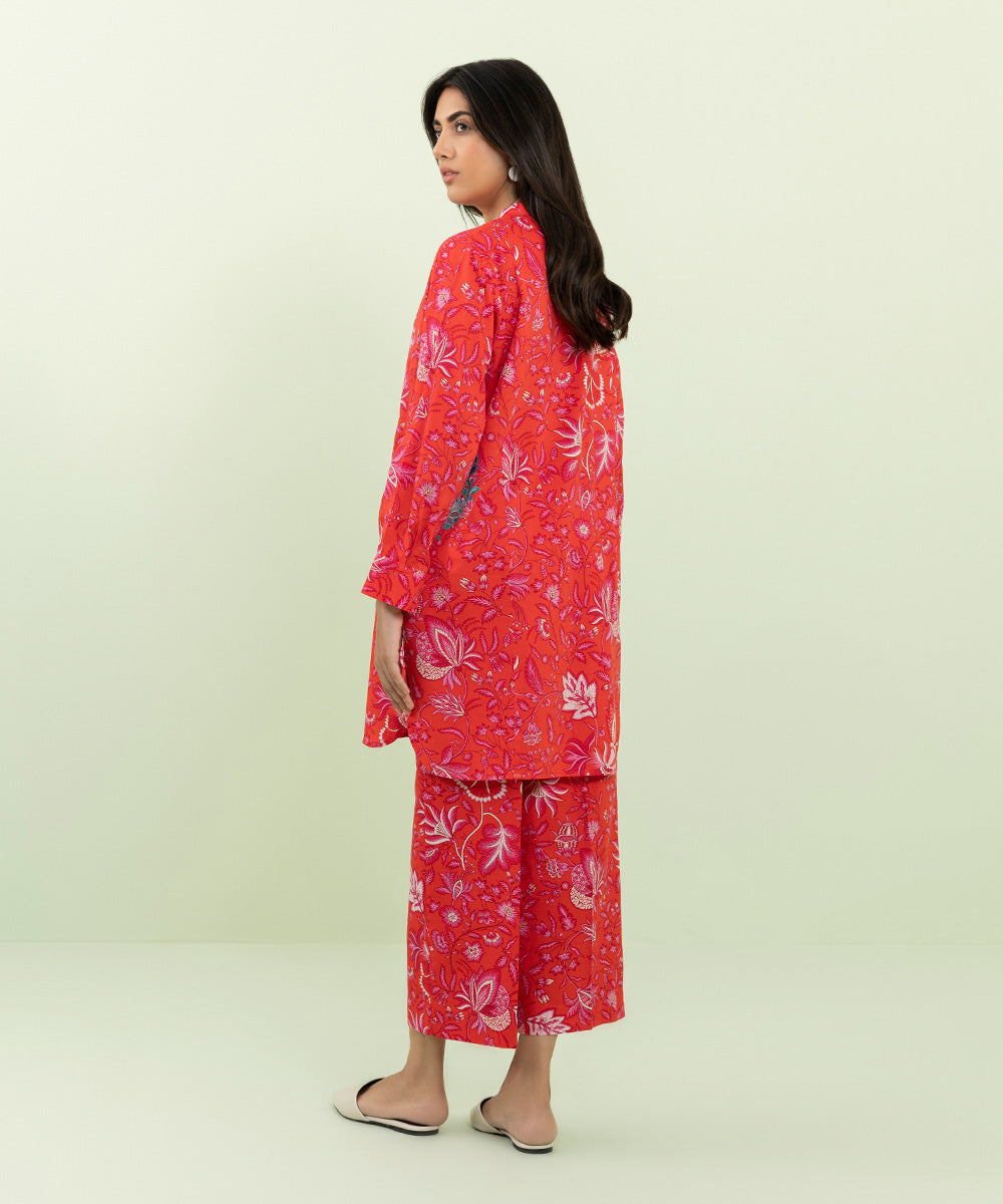 Sapphire - Embroidered Cotton Viscose Shirt