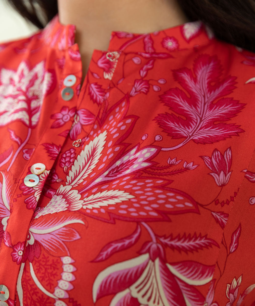 Sapphire - Embroidered Cotton Viscose Shirt