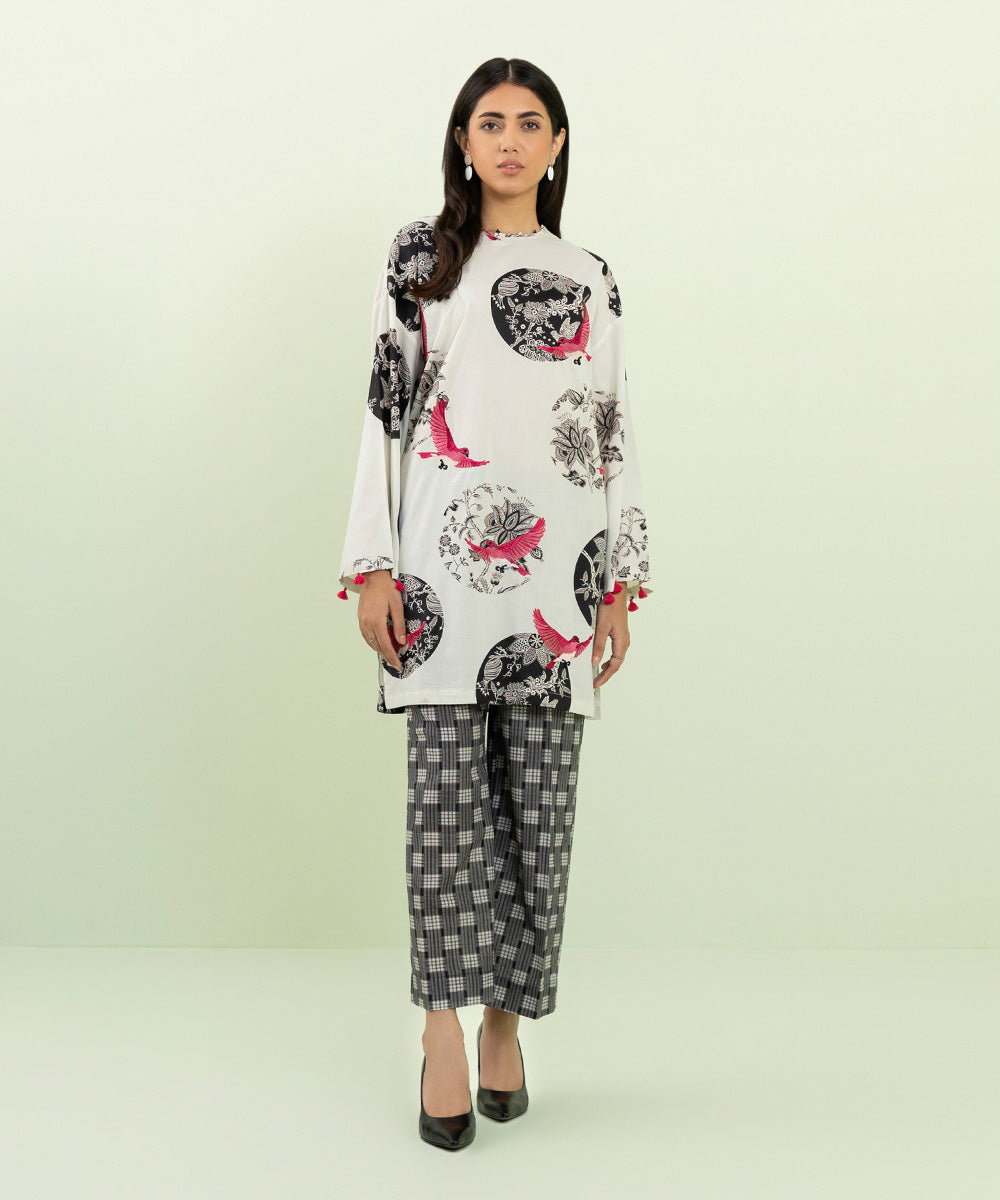 Sapphire - Embroidered Cotton Viscose Shirt