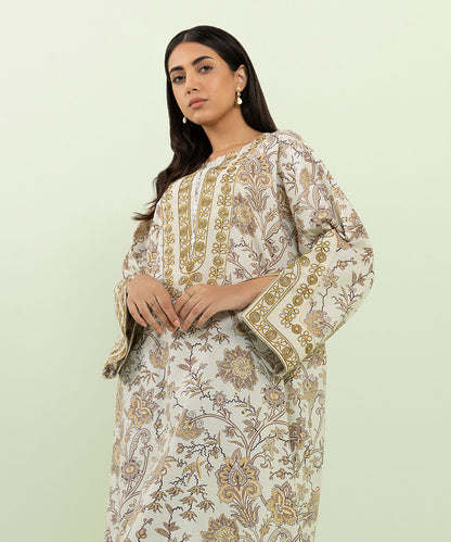 Sapphire - Embroidered Cotton Viscose Shirt