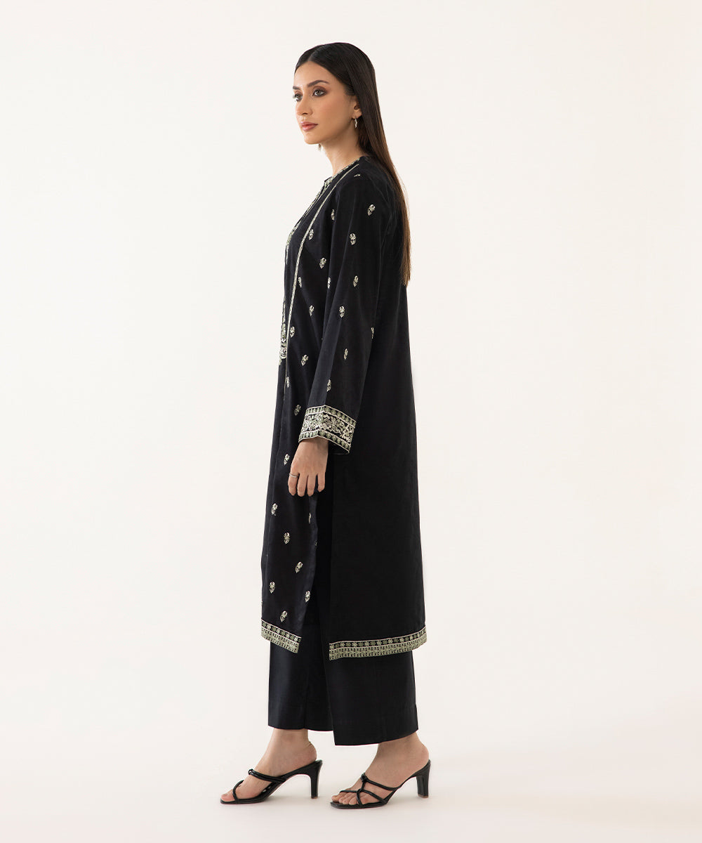 Sapphire - Embroidered Jacquard Shirt