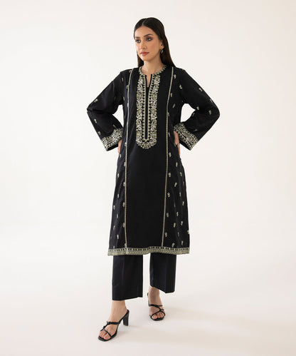 Sapphire - Embroidered Jacquard Shirt