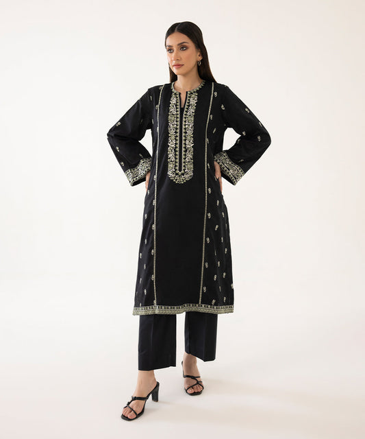 Sapphire - Embroidered Jacquard Shirt
