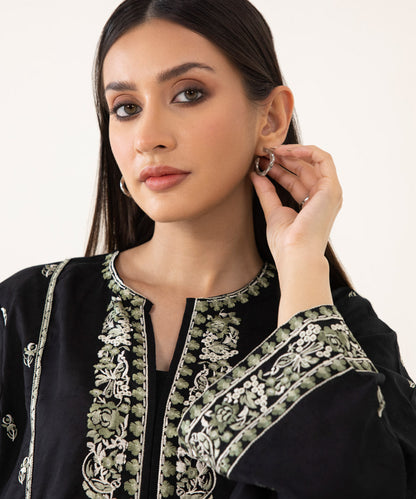 Sapphire - Embroidered Jacquard Shirt